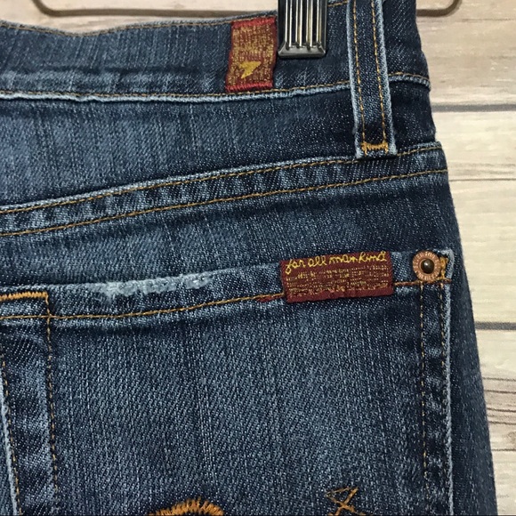 7FAMK Boot Cut Denim Jeans - Picture 5 of 7